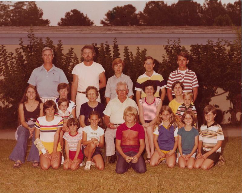 Seyfried family reunion in Valdosta GA, long, long ago